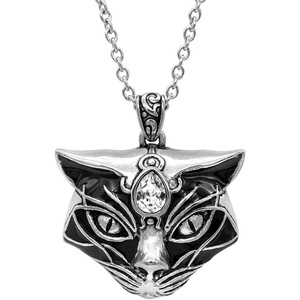 image:imageControse Black Magic Cats Head Necklace