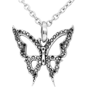 image:imageControse Blinging Butterfly Pendant with Crystals Necklace