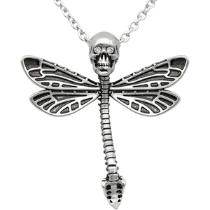 image:imageControse Deadly Dragonfly Skull Necklace