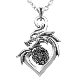 image:imageControse Dragon Necklace in Heart Sharped