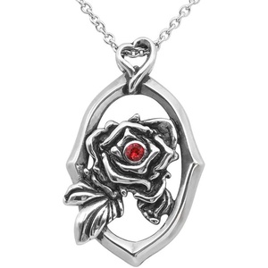 image:imageControse Framed Rose Necklace with light siam crystal