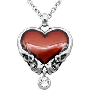 image:imageControse Heart and Skull Bound Til Death Necklace