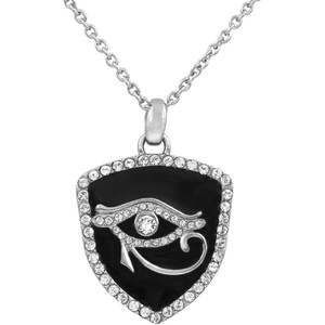 image:imageControse Protective Amulet Necklace  Eye of Horus Reuleaux Triangle Pendant
