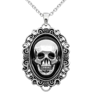 image:imageControse Resilient Skull Cameo Necklace