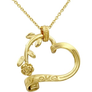 image:imageControse Rose Garden Heart NecklaceGold