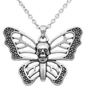 image:imageControse Skull Butterfly Necklace