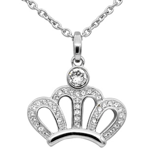 image:imageControse Sparkling Crown Necklace