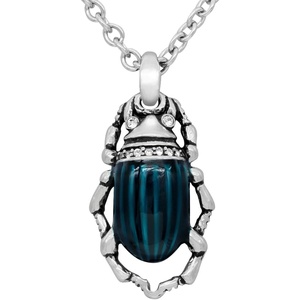 image:imageControse Teal Blue Beetle Necklace  Cleopatras Delight