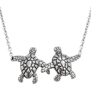 image:imageControse Turtle Bond Necklace  Stainless Steel Sea Turtle Pendant  Symbol of Connection amp Everlasting Friendship