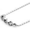 image:imageControse DNA Necklace with Clear Crystals