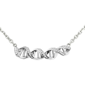 image:imageControse DNA Necklace with Clear Crystals