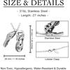 image:imageControse Dinosaur Necklace  TRex Skull Pendant 316L Stainless Steel